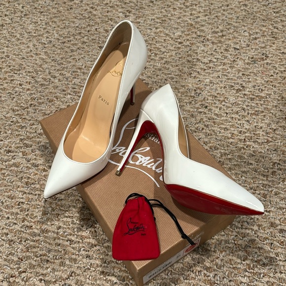 Christian Louboutin | Shoes | White Louboutin Pigalle Follies 0